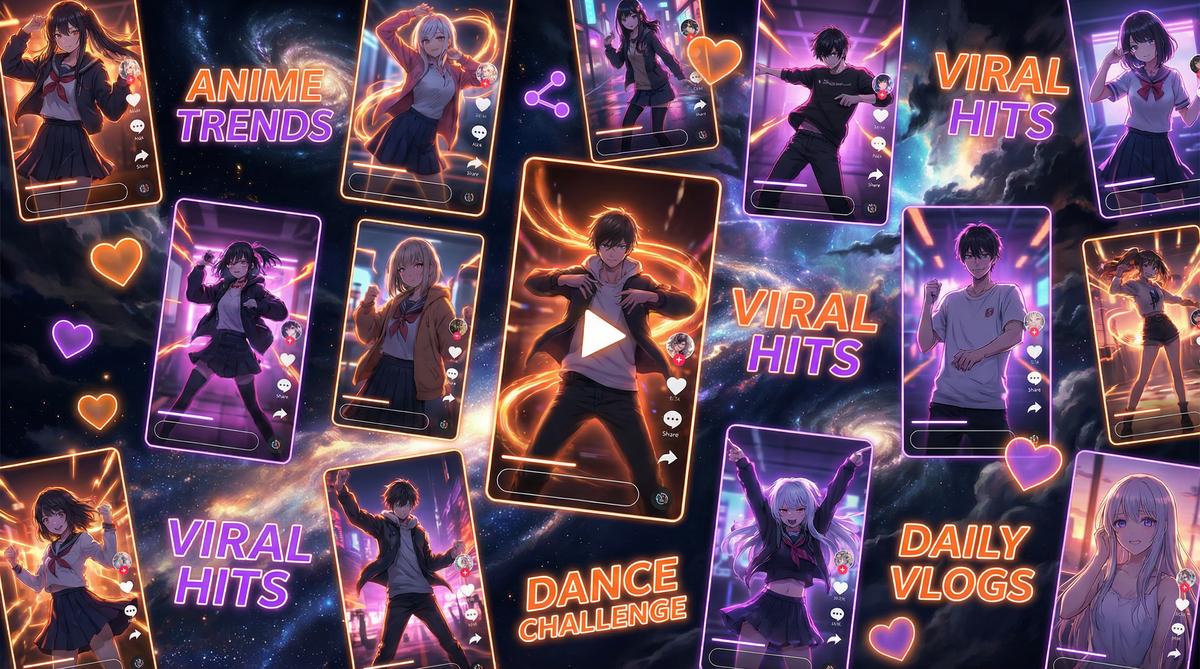 香蕉视频 TikTok风格短视频